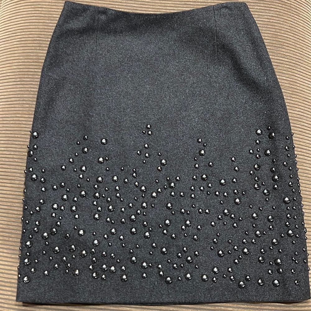 Carlisle wool gray size 4 skirt